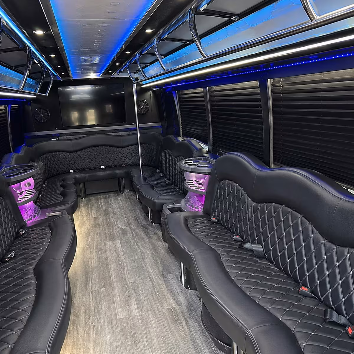 party bus interior